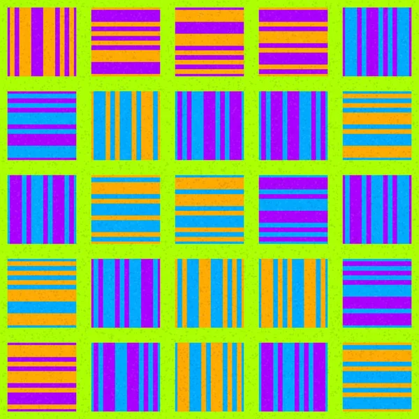 Patrón Geométrico Abstracto Arte Computacional Generativo — Vector de stock