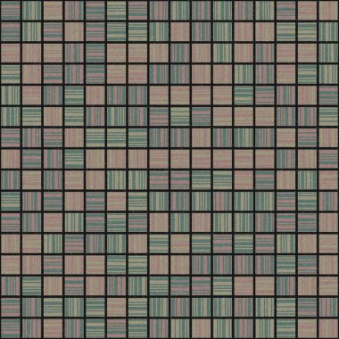 Soyut Geometrik Desen, üretken hesaplama sanatı, vektör illüstrasyonu 