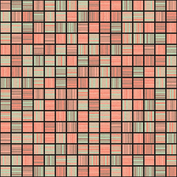 Resumen Del Patrón Geométrico Ilustración Arte Computacional Generativo — Vector de stock