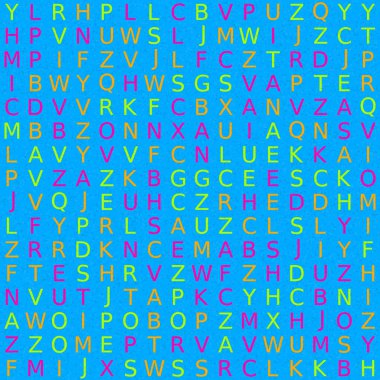 Soyut geometrik desen, üretken hesaplama sanatı