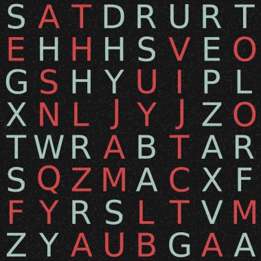 Soyut Geometrik Desen, üretken hesaplama sanatı, vektör illüstrasyonu 