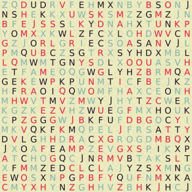 Soyut Geometrik Desen, üretken hesaplama sanatı, vektör illüstrasyonu 