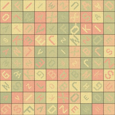 Soyut Geometrik küpler ve kareler, vektör illüstrasyon arka planı