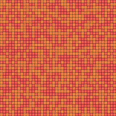 Soyut Geometrik küpler ve kareler, vektör illüstrasyon arka planı