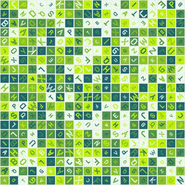 Soyut Geometrik küpler ve kareler, vektör illüstrasyon arka planı