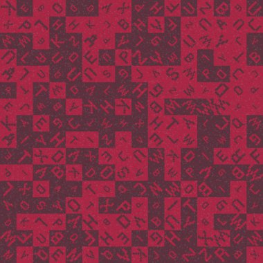 Soyut Geometrik küpler ve kareler, vektör illüstrasyon arka planı