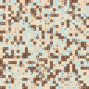 Soyut Geometrik küpler ve kareler, vektör illüstrasyon arka planı