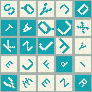 Soyut Geometrik küpler ve kareler, vektör illüstrasyon arka planı