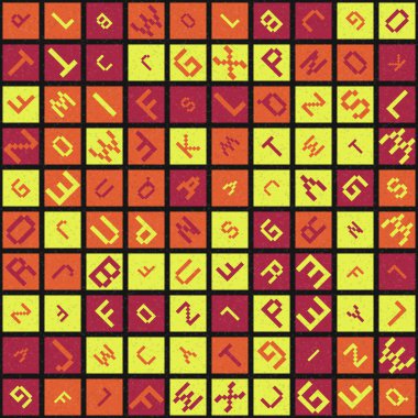 Soyut Geometrik küpler ve kareler, vektör illüstrasyon arka planı