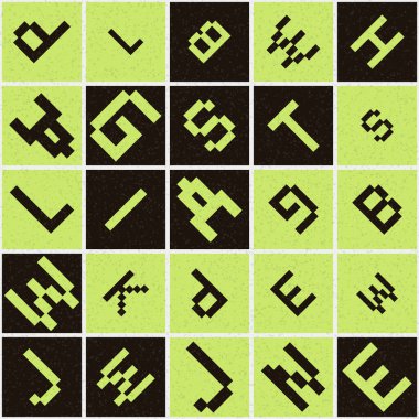 Soyut Geometrik küpler ve kareler, vektör illüstrasyon arka planı