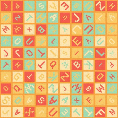 Soyut Geometrik küpler ve kareler, vektör illüstrasyon arka planı