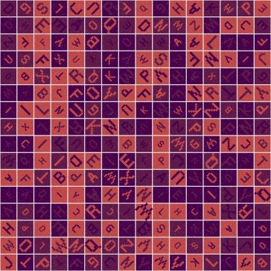 Soyut Geometrik küpler ve kareler, vektör illüstrasyon arka planı