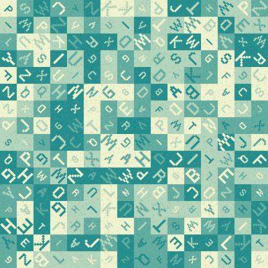 Soyut Geometrik küpler ve kareler, vektör illüstrasyon arka planı