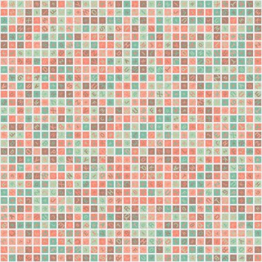 Soyut Geometrik küpler ve kareler, vektör illüstrasyon arka planı