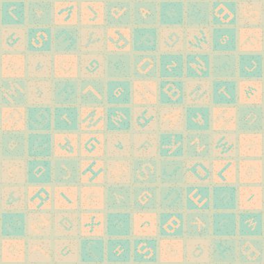 Soyut geometrik desen, üretici hesaplama vektörü çizimi