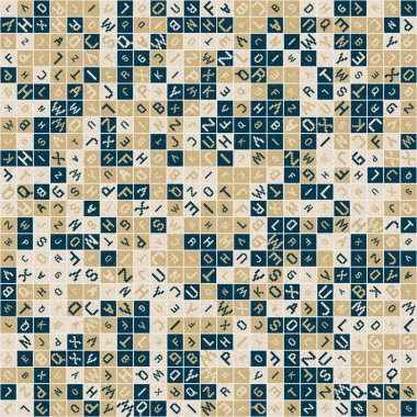 Soyut Geometrik küpler ve kareler, vektör illüstrasyon arka planı