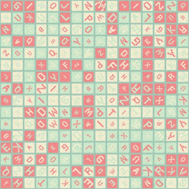 Soyut Geometrik küpler ve kareler, vektör illüstrasyon arka planı