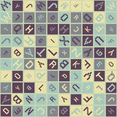 Soyut Geometrik küpler ve kareler, vektör illüstrasyon arka planı