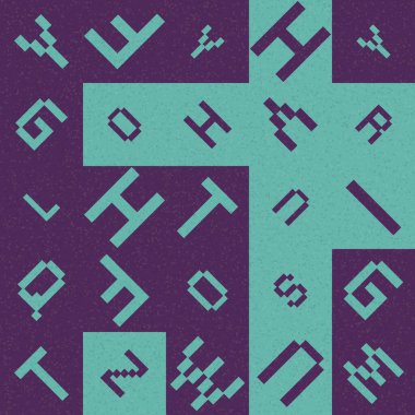 Soyut Geometrik küpler ve kareler, vektör illüstrasyon arka planı