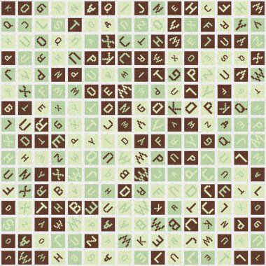 Soyut Geometrik küpler ve kareler, vektör illüstrasyon arka planı