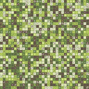 Soyut Geometrik küpler ve kareler, vektör illüstrasyon arka planı