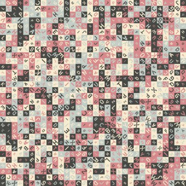 Soyut Geometrik küpler ve kareler, vektör illüstrasyon arka planı