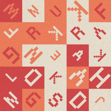 Soyut Geometrik küpler ve kareler, vektör illüstrasyon arka planı