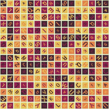 Soyut Geometrik küpler ve kareler, vektör illüstrasyon arka planı