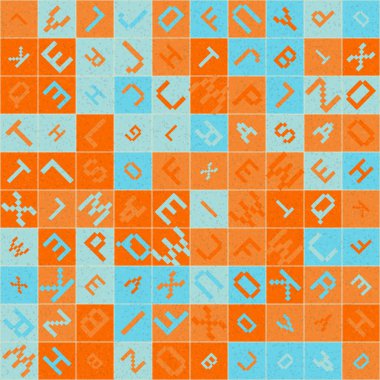 Soyut Geometrik küpler ve kareler, vektör illüstrasyon arka planı