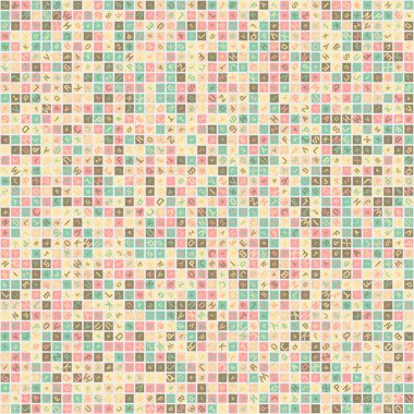 Soyut Geometrik küpler ve kareler, vektör illüstrasyon arka planı