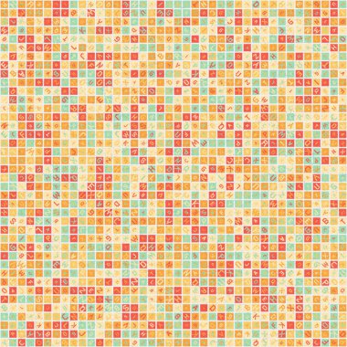 Soyut Geometrik küpler ve kareler, vektör illüstrasyon arka planı