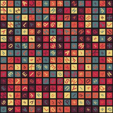 Soyut Geometrik küpler ve kareler, vektör illüstrasyon arka planı