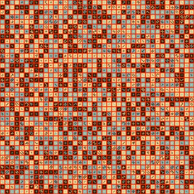Soyut Geometrik küpler ve kareler, vektör illüstrasyon arka planı