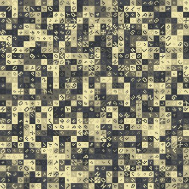 Soyut Geometrik küpler ve kareler, vektör illüstrasyon arka planı