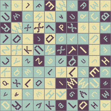 Soyut Geometrik küpler ve kareler, vektör illüstrasyon arka planı