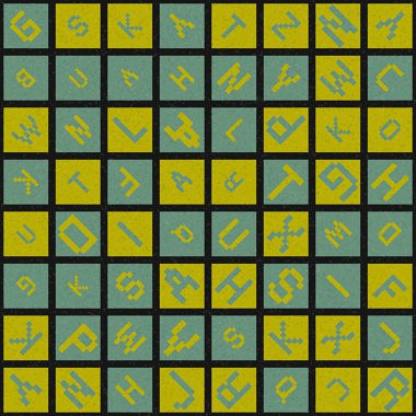 Soyut Geometrik küpler ve kareler, vektör illüstrasyon arka planı