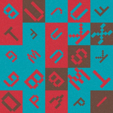 Soyut Geometrik küpler ve kareler, vektör illüstrasyon arka planı