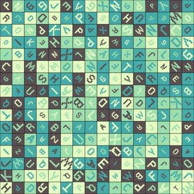 Soyut Geometrik küpler ve kareler, vektör illüstrasyon arka planı