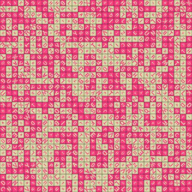 Soyut Geometrik küpler ve kareler, vektör illüstrasyon arka planı