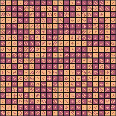 Soyut Geometrik küpler ve kareler, vektör illüstrasyon arka planı