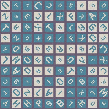 Soyut Geometrik küpler ve kareler, vektör illüstrasyon arka planı