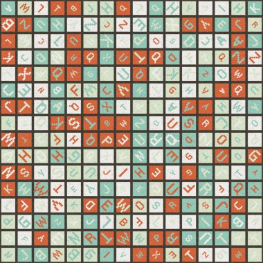 Soyut Geometrik küpler ve kareler, vektör illüstrasyon arka planı