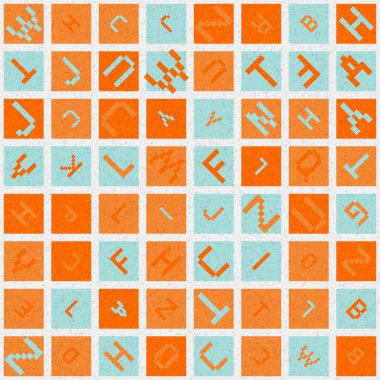 Soyut Geometrik küpler ve kareler, vektör illüstrasyon arka planı