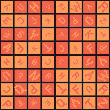 Soyut Geometrik küpler ve kareler, vektör illüstrasyon arka planı