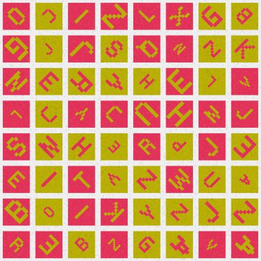 Soyut Geometrik küpler ve kareler, vektör illüstrasyon arka planı