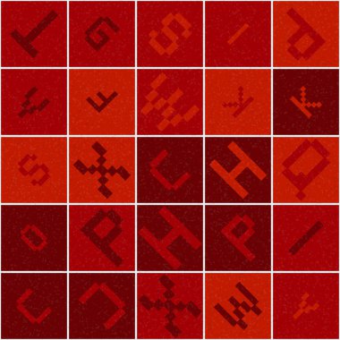 Soyut Geometrik küpler ve kareler, vektör illüstrasyon arka planı