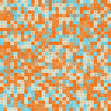 Soyut Geometrik küpler ve kareler, vektör illüstrasyon arka planı