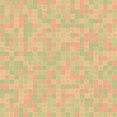 Soyut Geometrik küpler ve kareler, vektör illüstrasyon arka planı