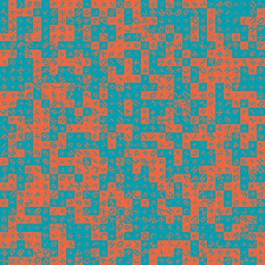 Soyut Geometrik küpler ve kareler, vektör illüstrasyon arka planı