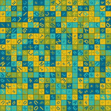 Soyut Geometrik küpler ve kareler, vektör illüstrasyon arka planı